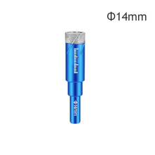 (12mm) 5Pcs 6-16mm Durable Diamond Coated Core Drill Bit Dry Drilling For Glass Marble Granite Quartz Porcelain Ceramics