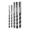 5pcs 6-12mm Masonry Drill Bits Twist Drill Set for Tile Brick Concrete Cement 2