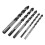 5pcs 6-12mm Masonry Drill Bits Twist Drill Set for Tile Brick Concrete Cement 3