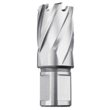 (25mm) 12-42mm High Speed Steel Metal Core Drill Bit Annular Cutter for Magnetic Drill Press Hollow Drill Bit with Weldon Shank Hole Opener Metal