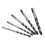 5pcs 6-12mm Masonry Drill Bits Twist Drill Set for Tile Brick Concrete Cement 1