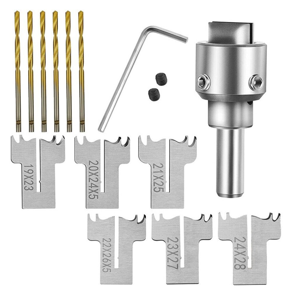 (L) 16-24mm Woodworking Bead Drill Bits 10mm Shank Milling Cutter Wooden Ball Car Router Bit Tool