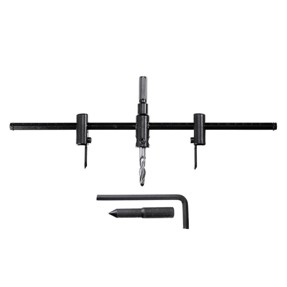 (300Mm) 120/200/300Mm Adjustable Circle Hole Saw Cutter Drywall Wood Board Hole Saw Drill Bit 6112211944463