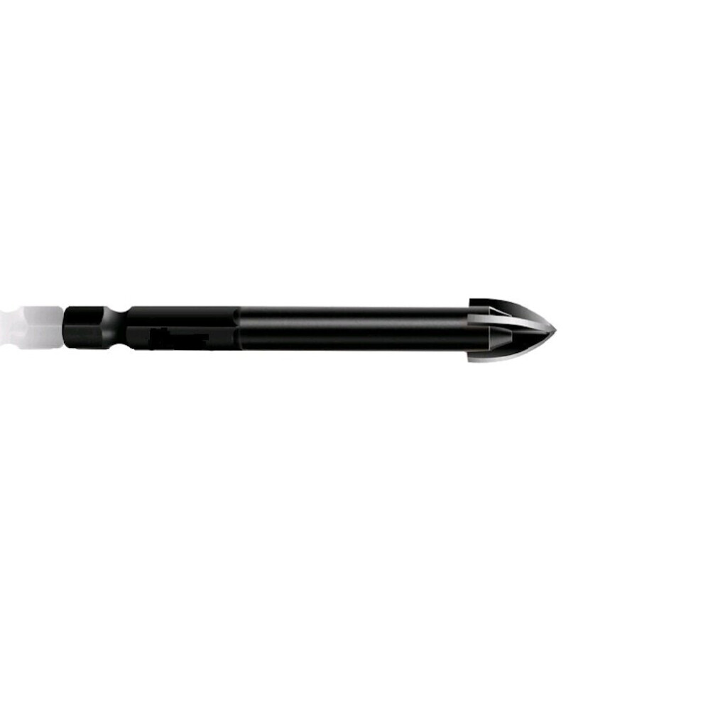 (8mm) 6.35mm Diameter Hard Alloy Multi-function Triangle Drill Bit Hole Opener