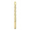 (6mm) 6/8/10mm Yellow Triangle Twist Drill Bit Marble Ceramic Glass Tile 3
