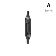 (1mm) 1.0-8mm High-speed Steel Center Drill Bit Countersink Metalworking Spiral Position Hole Drill Hole Cutter Drilling Hand Tool