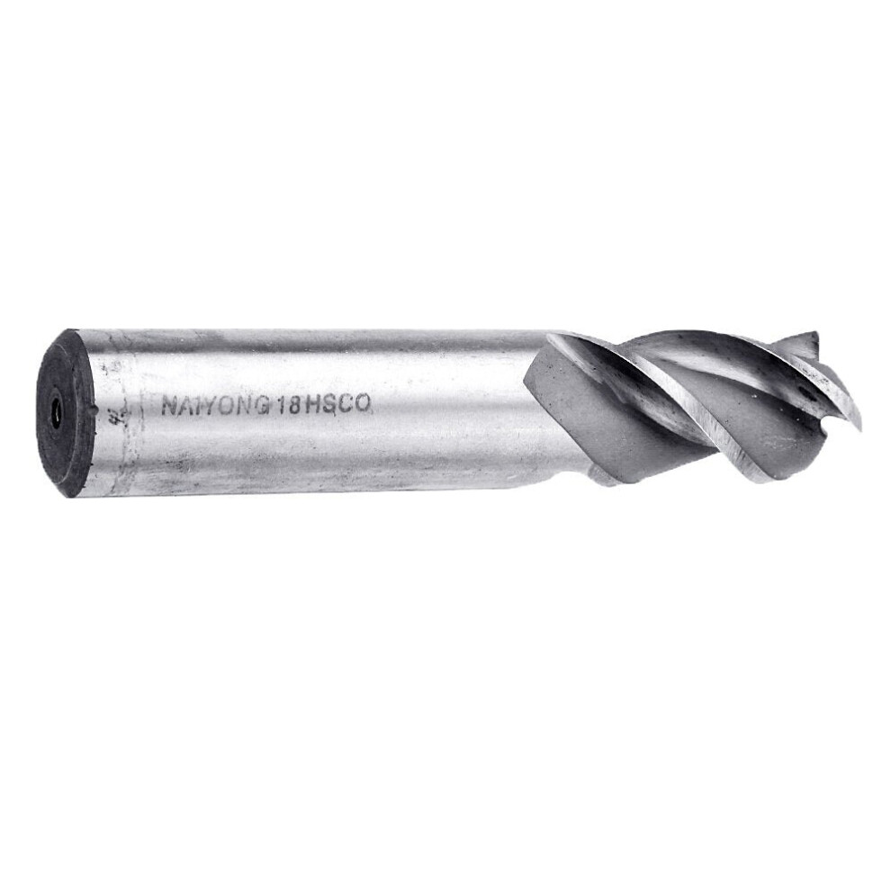 (18Mm) 12-20Mm Hss-Co 3 Flutes Milling Cutter Cnc Milling Tool For Steel 6112211948294