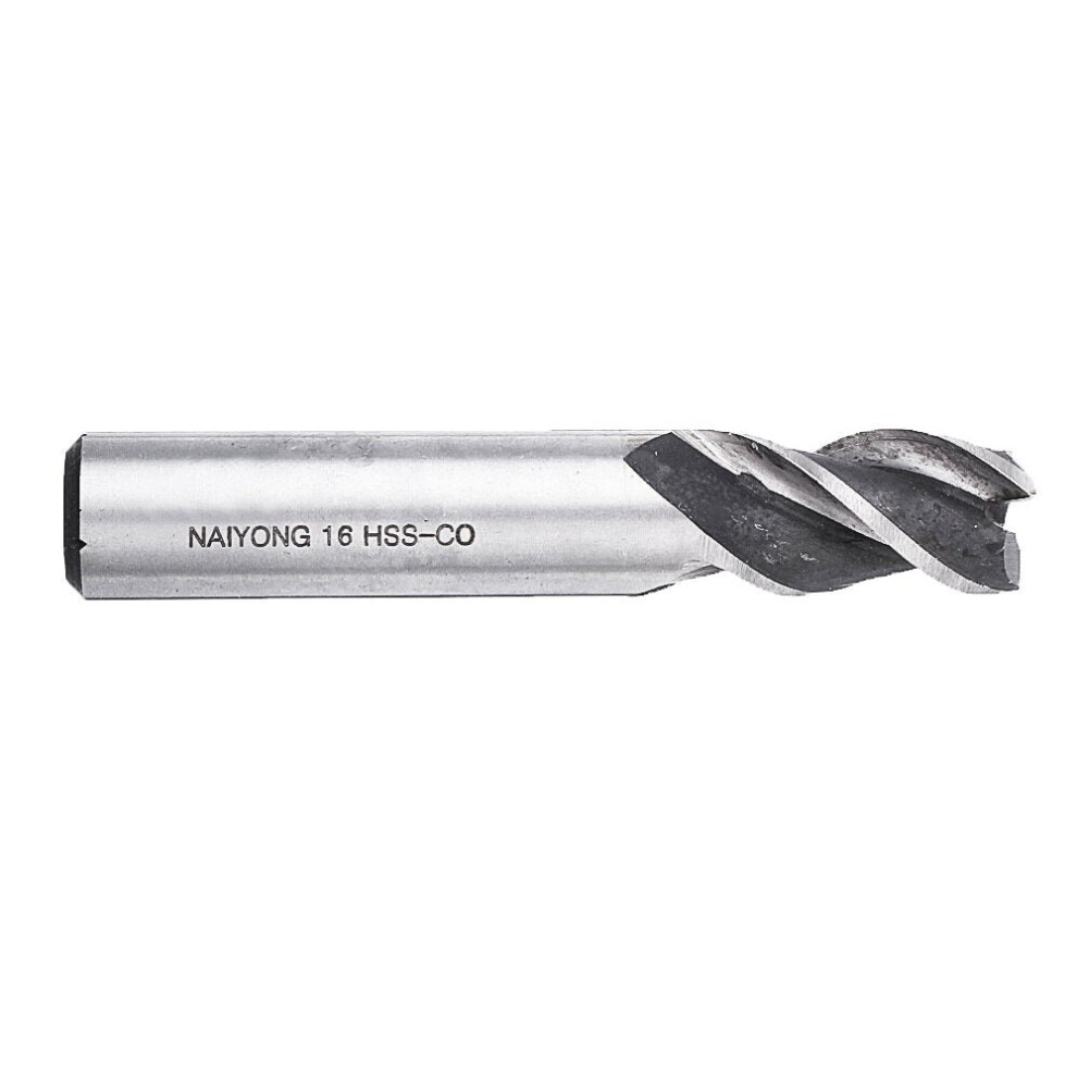 (16Mm) 12-20Mm Hss-Co 3 Flutes Milling Cutter Cnc Milling Tool For Steel 6112211948300
