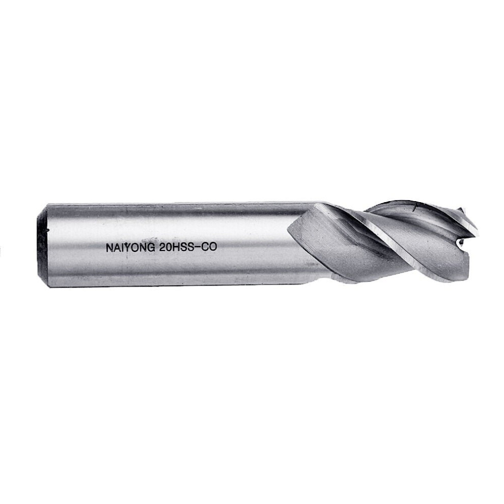 (20Mm) 12-20Mm Hss-Co 3 Flutes Milling Cutter Cnc Milling Tool For Steel 6112211914183