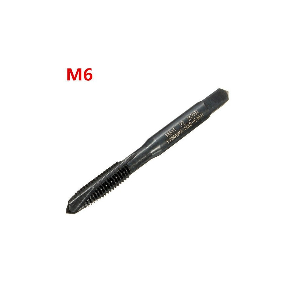 (M6) M3/M4/M5/M6/M8 Hss Nitride Coated Metric Spiral Hand Thread Screw Tap 6112211944739