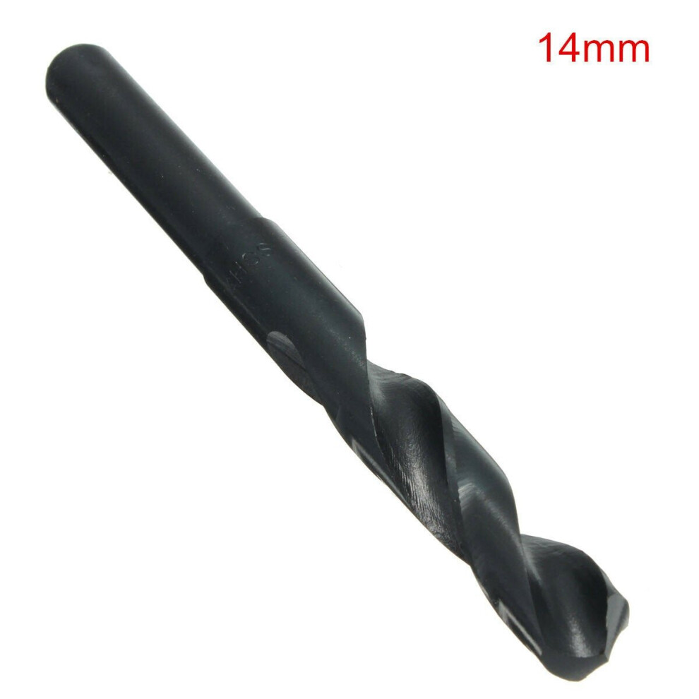 (14mm) Reduced Shank HSS Twist Drill Bit Select from 13.5mm to 19mm