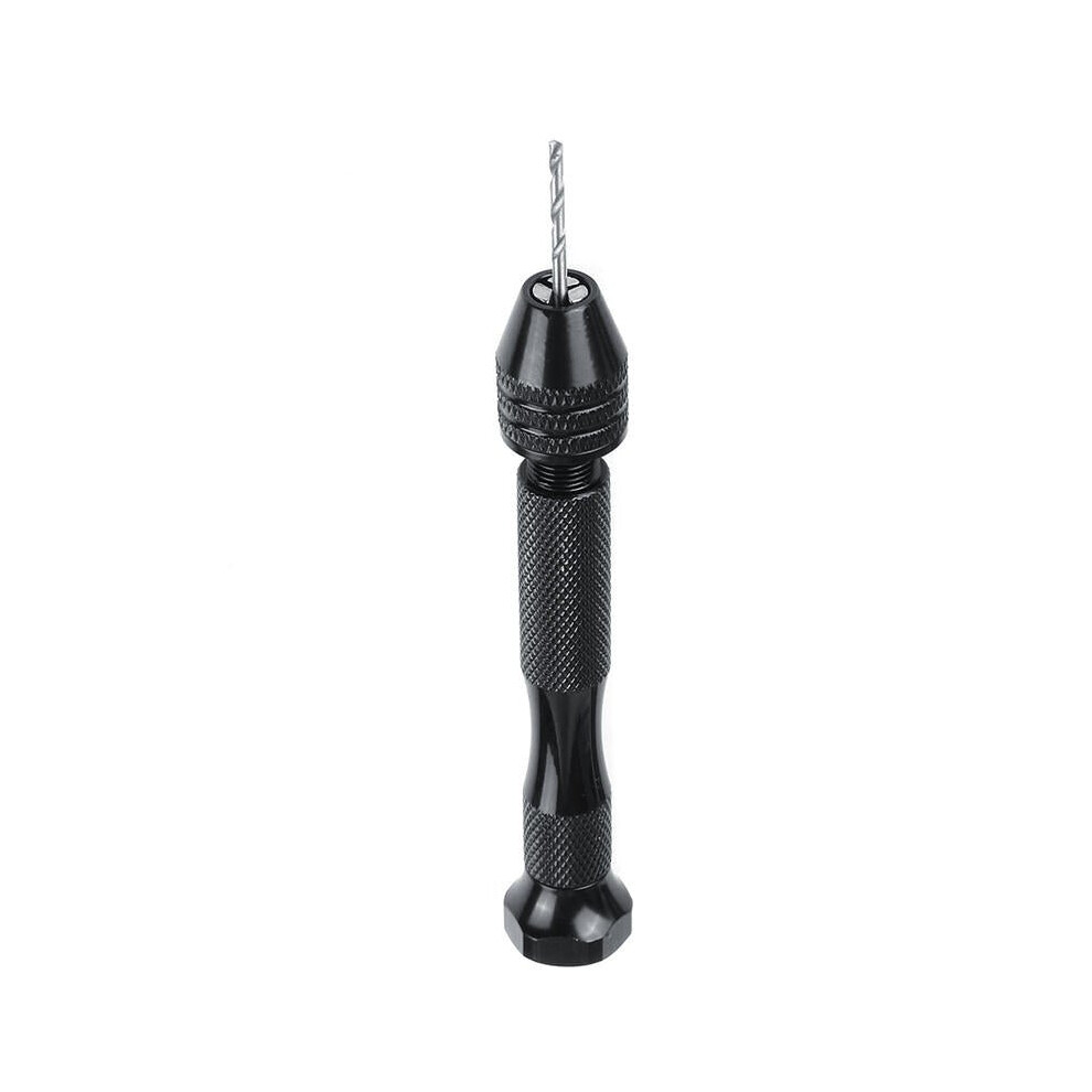 Mini Micro Hand Drill With 20Pc 0.3-1.6Mm Bit Keyless Chuck Set Pin Vise Rotary 3654657587222