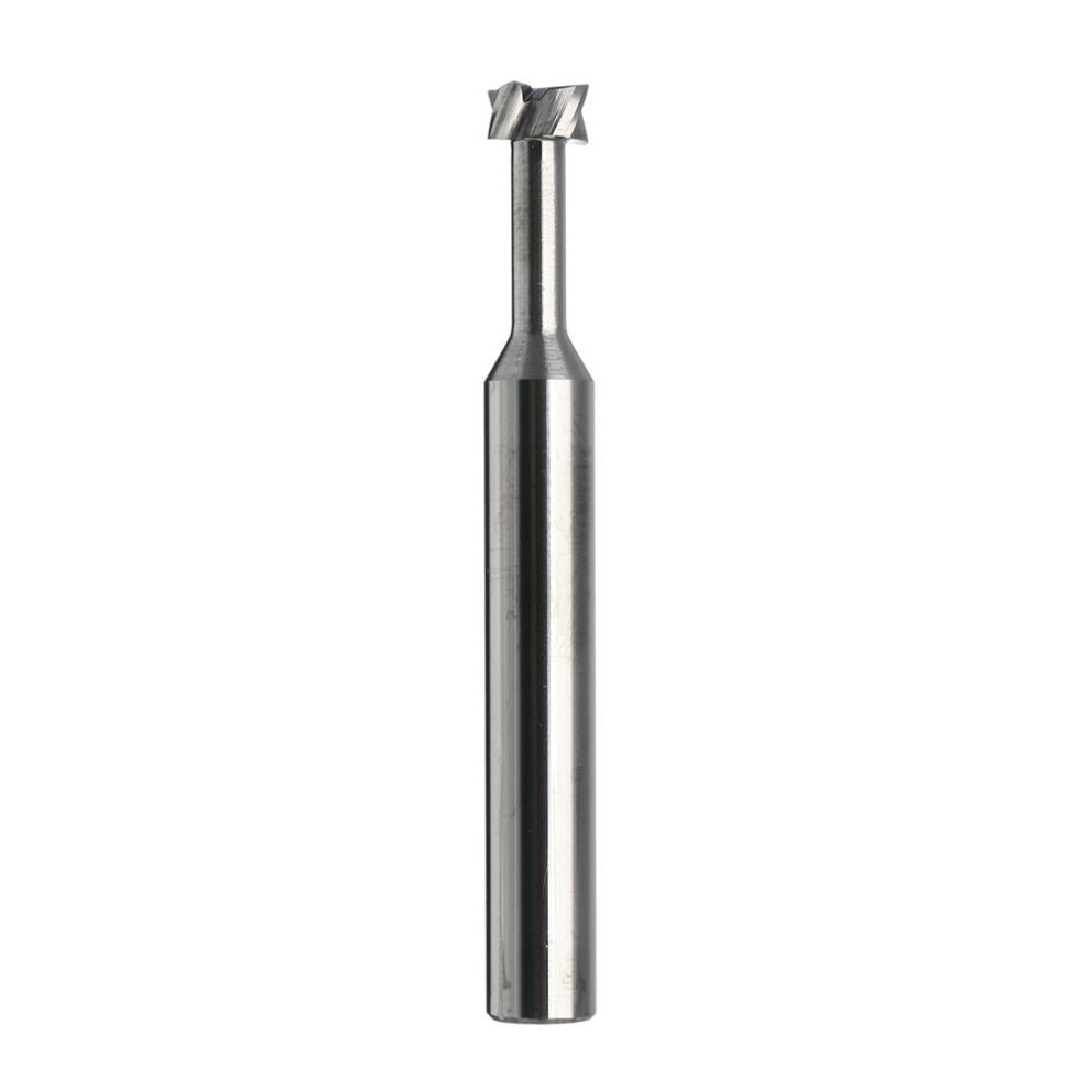 (2mm) 6mm X 2mm/3mm T Slot Router Bit 55 Degrees Grooving Milling Cutter Slotting Woodworking Tool