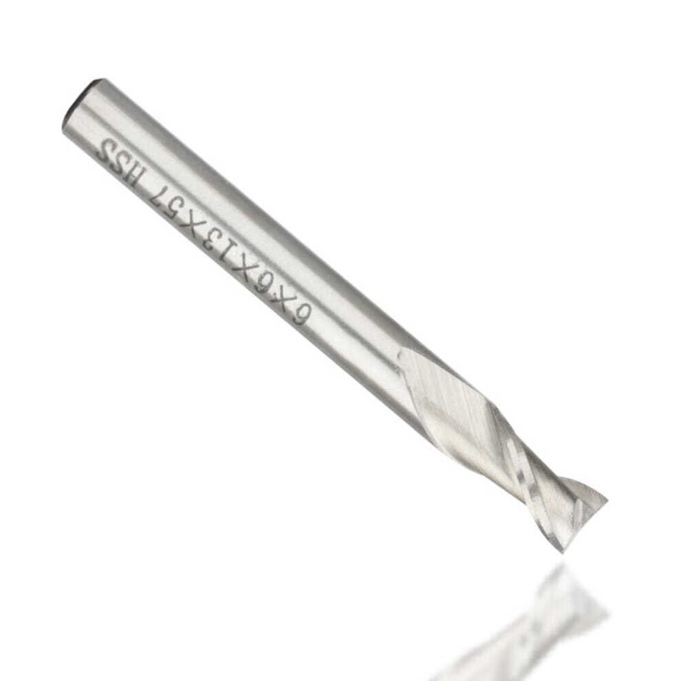 (3Mm) 1Pc 2-12Mm 2 Flute End Mill Cutter Hss Straight Shank Milling Cnc Tools 3654659303325