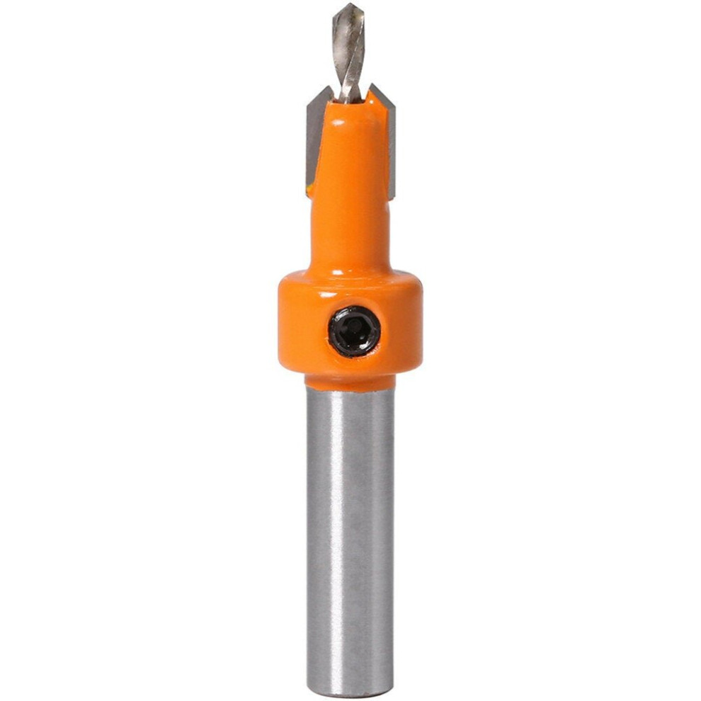 (4X10mm) 8Mm Shank Hss Countersink Drill Router Bit 2.8X8 To 4X10mm Carbide Tip Screw Extractor Remon Demolition For Wood Milling Cutter 3654659306326