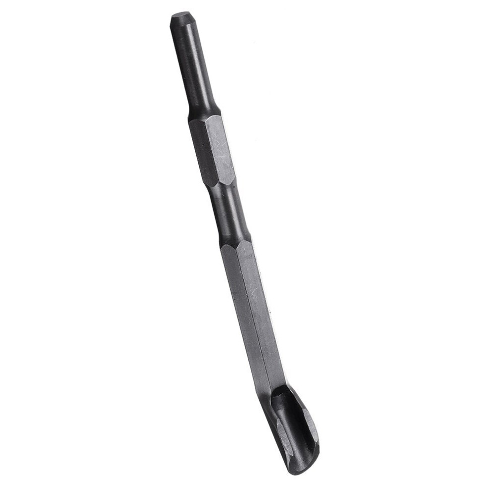 17 x 280mm U Shape Head Hexagon Shank Drill Bit for Hammer Machine Slot