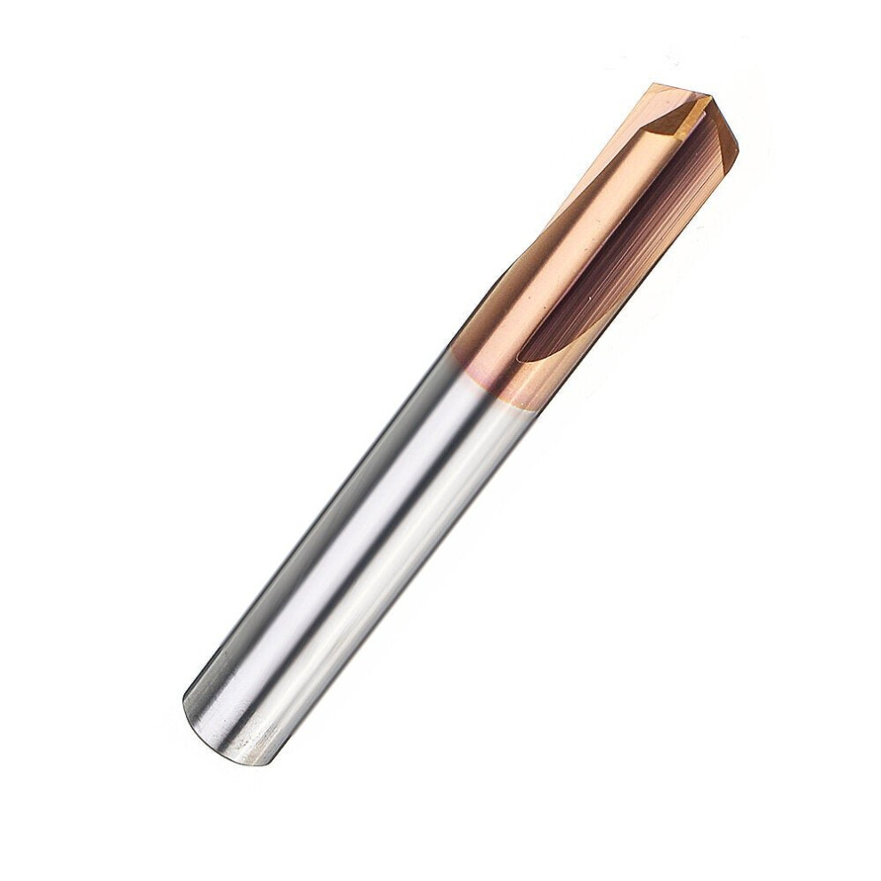 (8mm) 3 Flutes 120 Degree Carbide Chamfer Mill 2-8mm HRC55 Tungsten Steel AlTiN Coating Milling Cutter