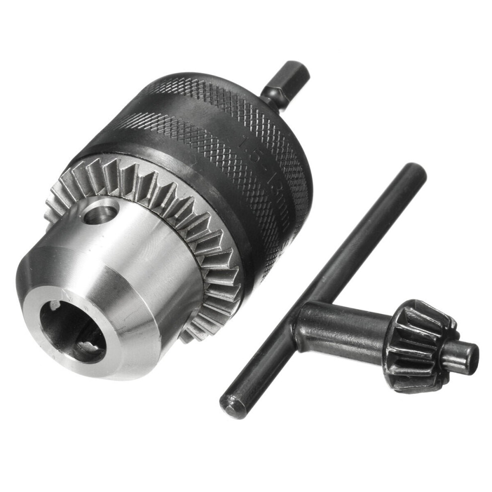 1.5-13Mm Drill Chuck Hex Shank Adaptor Power Converter 6112211914534