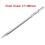 (U type chisel:2  17X280mm) 17mm SDS Plus Chisel Flat/Point/U Type For Electric Hammer Drill Jackhammer 0810/0840 20