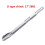 (U type chisel:2  17X280mm) 17mm SDS Plus Chisel Flat/Point/U Type For Electric Hammer Drill Jackhammer 0810/0840 15