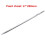 (U type chisel:2  17X280mm) 17mm SDS Plus Chisel Flat/Point/U Type For Electric Hammer Drill Jackhammer 0810/0840 21