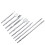 (U type chisel:2  17X280mm) 17mm SDS Plus Chisel Flat/Point/U Type For Electric Hammer Drill Jackhammer 0810/0840 2
