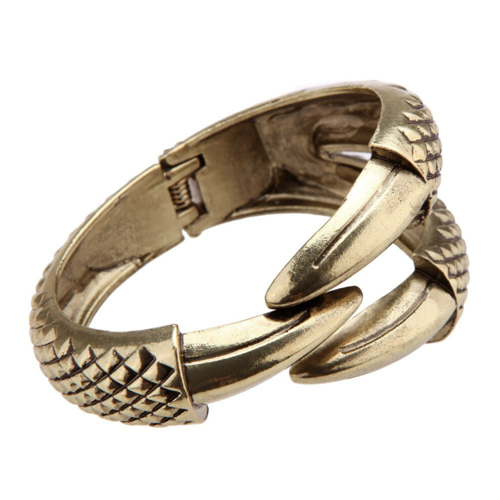 (18k Gold plated) Luxurious Vintage Style Punk Bracelet Bangle