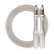 (Silver) Fitness Self Locking Speed Jump Rope for Mma Hits Crossfit Workout Ropes