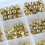 330Pcs M2 M3 M4 M5 Metric Female Thread Brass Knurled Nut Threaded Insert Embedment Nuts Assortment Kit 4