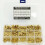420Pcs M2 M3 M4 M5 Metric Female Thread Brass Knurled Nut Threaded Insert Embedment Nuts Assortment Kit 2