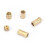 450Pcs M2 M3 M4 Brass Knurled Thread Nuts Insert Embedment Nuts Assortment Kit 5