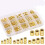 370Pcs M2 M3 M4 M5 Female Thread Knurled Brass Threaded Insert Embedment Nut Assortment Kit for 3D Printing 2
