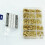 420Pcs M2 M3 M4 M5 Metric Female Thread Brass Knurled Nut Threaded Insert Embedment Nuts Assortment Kit 3