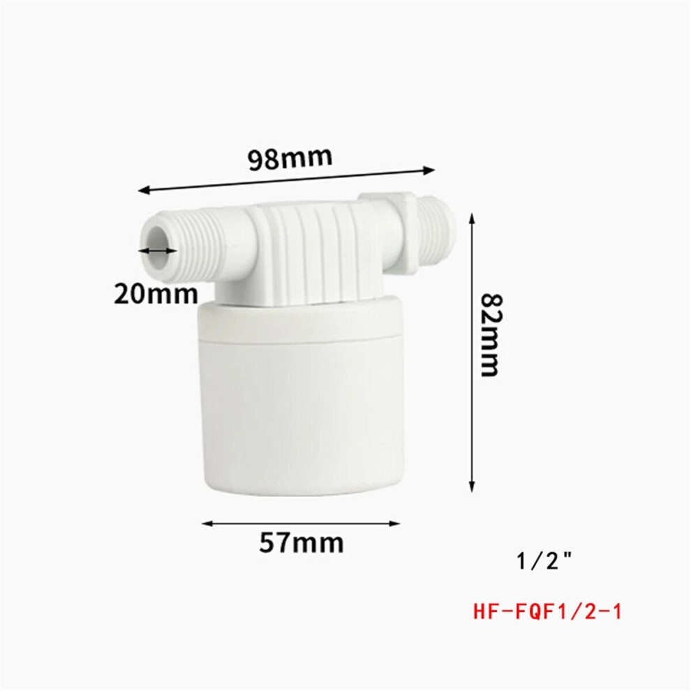 (C) Automatic Water Level Control Valve Tower Tank Floating Ball Valve installed inside the tank HT-FQF1/2-1 1/2" 3/4" 1