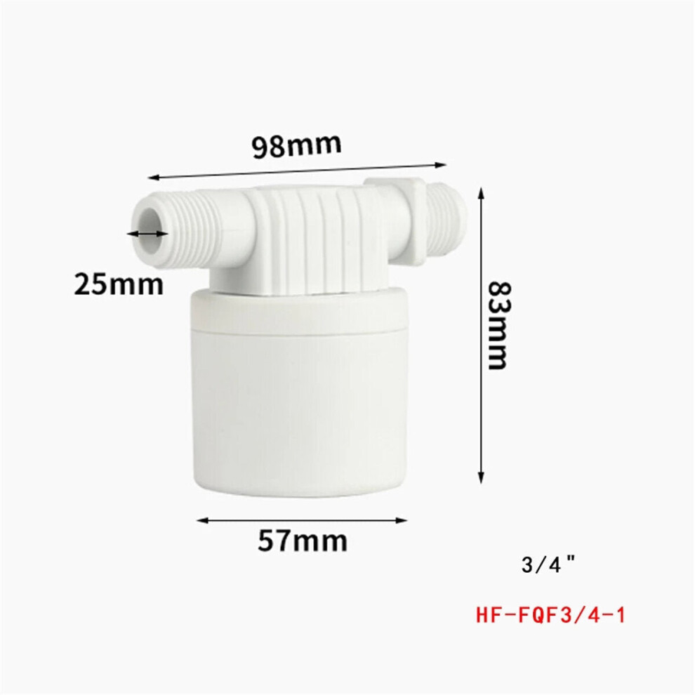 (B) Automatic Water Level Control Valve Tower Tank Floating Ball Valve installed inside the tank HT-FQF1/2-1 1/2" 3/4" 1