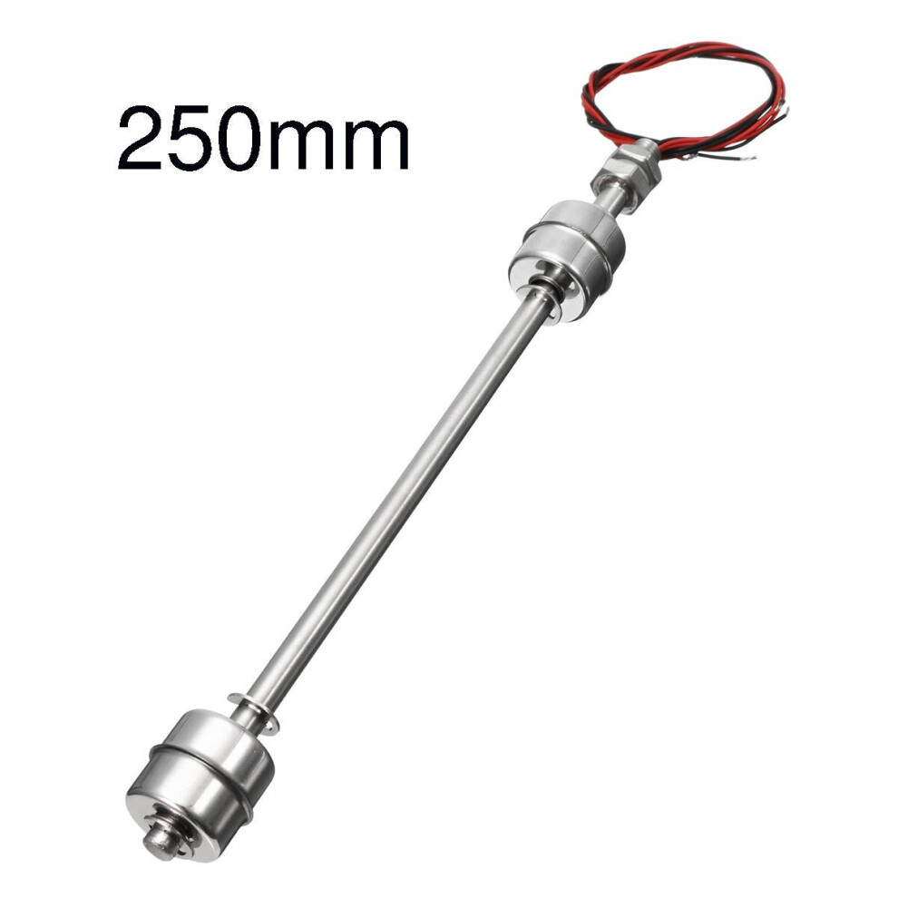 (250Mm) Water Tank Vertical Float Switch Stainless Steel Liquid Sensor Level Controller 6112211863719
