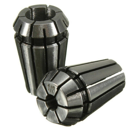 (1/4) 1/8 Inch 1/4 Collet Chuck for CNC Milling Lathe Tool 1