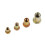165PCS M3/M4/M5/M6/M8 Mixed Carbon Steel Zinc Plated Flat Head Threaded Insert Nut 8