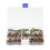 165PCS M3/M4/M5/M6/M8 Mixed Carbon Steel Zinc Plated Flat Head Threaded Insert Nut 1