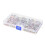 165PCS M3/M4/M5/M6/M8 Mixed Carbon Steel Zinc Plated Flat Head Threaded Insert Nut 10