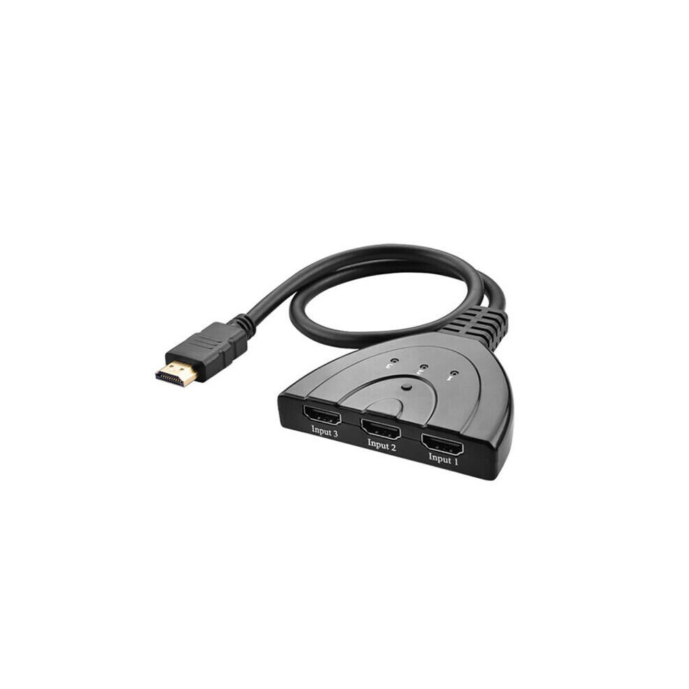 3in1 High Definition Multimedia Interface Splitter Adapter Port Hub with Cable for DVD TV Xbox PS3 PS4