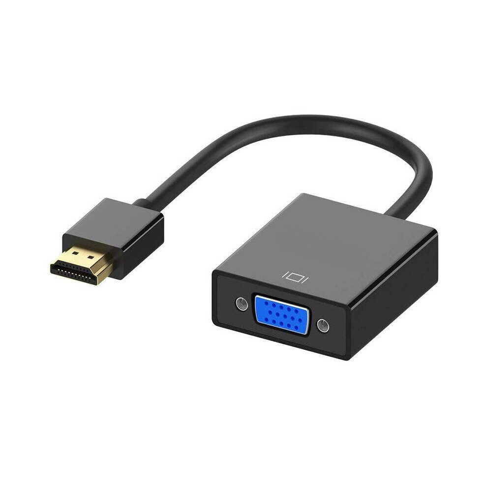 HDMI to VGA Adapter Digital to Analog Video Audio Converter For Xbox 360 PC Laptop TV Box