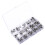 180Pcs M3/M4/M5/M6/M8/M10 Stainless Steel Rivet Nut Threaded Countersunk Head Insert Nut Tool Kits 3