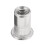 (M5) 50Pcs Thread Rivet Nut 304 Stainless Steel Riveter Rivnut Insert Nutsert M3/M4/M5/M6-VARS 11