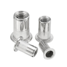(M5) 50Pcs Thread Rivet Nut 304 Stainless Steel Riveter Rivnut Insert Nutsert M3/M4/M5/M6-VARS