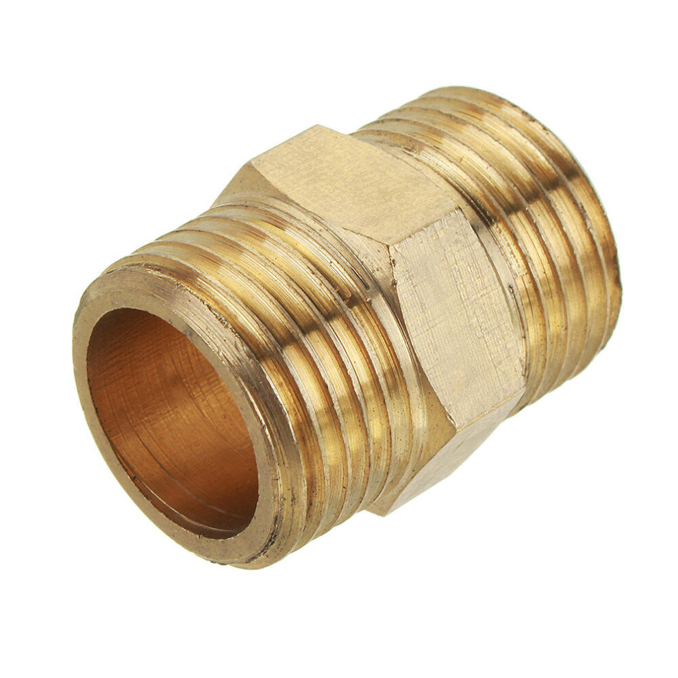 1/2 Inch Quick Connector Straight On Fitting Joint Brass Pipes Fittings