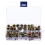 100Pcs M3/M4/M5/M6/M8 Zinc Plated Rivet Nut Threaded Countersunk Head Insert Nut Tool Kits 3