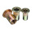 100Pcs M3/M4/M5/M6/M8 Zinc Plated Rivet Nut Threaded Countersunk Head Insert Nut Tool Kits 9