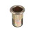 165Pcs M3/M4/M5/M6/M8/M10/12 Zinc Plated Rivet Nut Threaded Countersunk Head Insert Nut Tool Kits 11