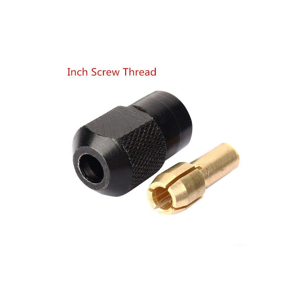 (Inch Screw Thread) Collet Nut Universal Chuck Nut With Inch Screw Thread/Metric Thread For Rotary Tool 3654659209016